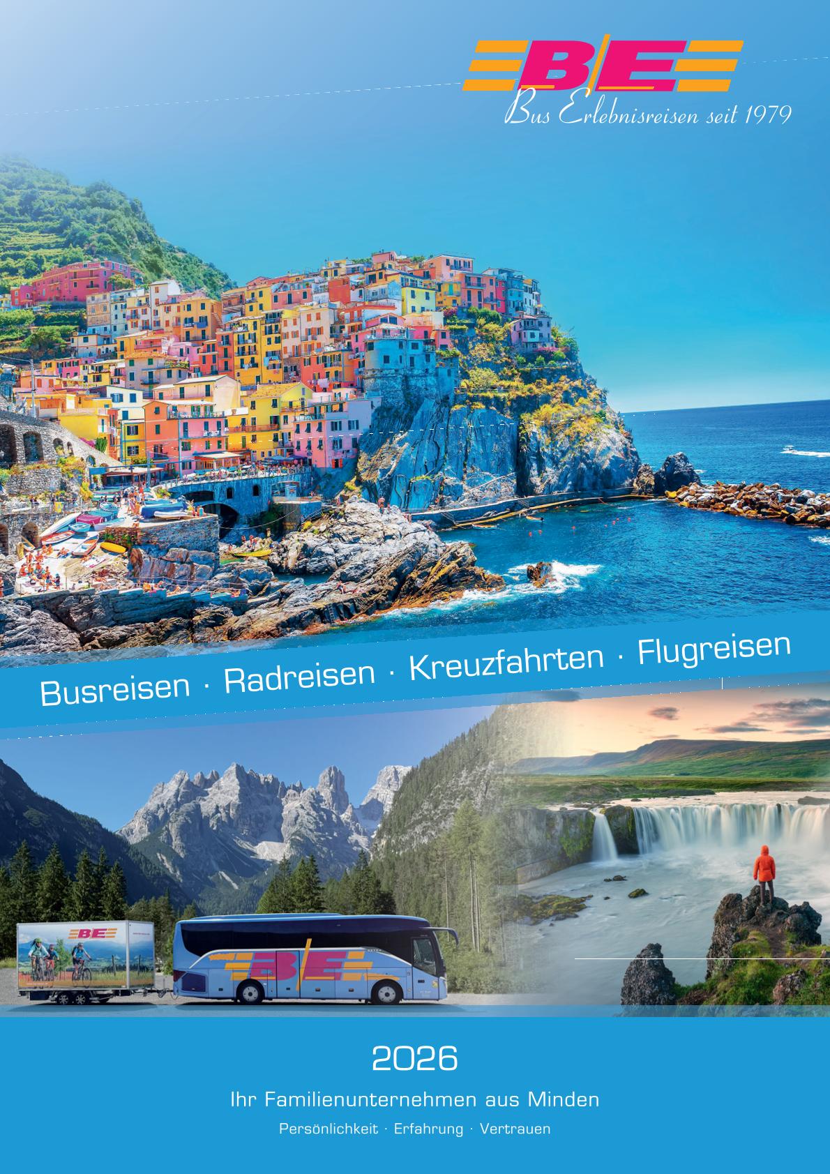 BE-Reisen Sommerkatalog 2026