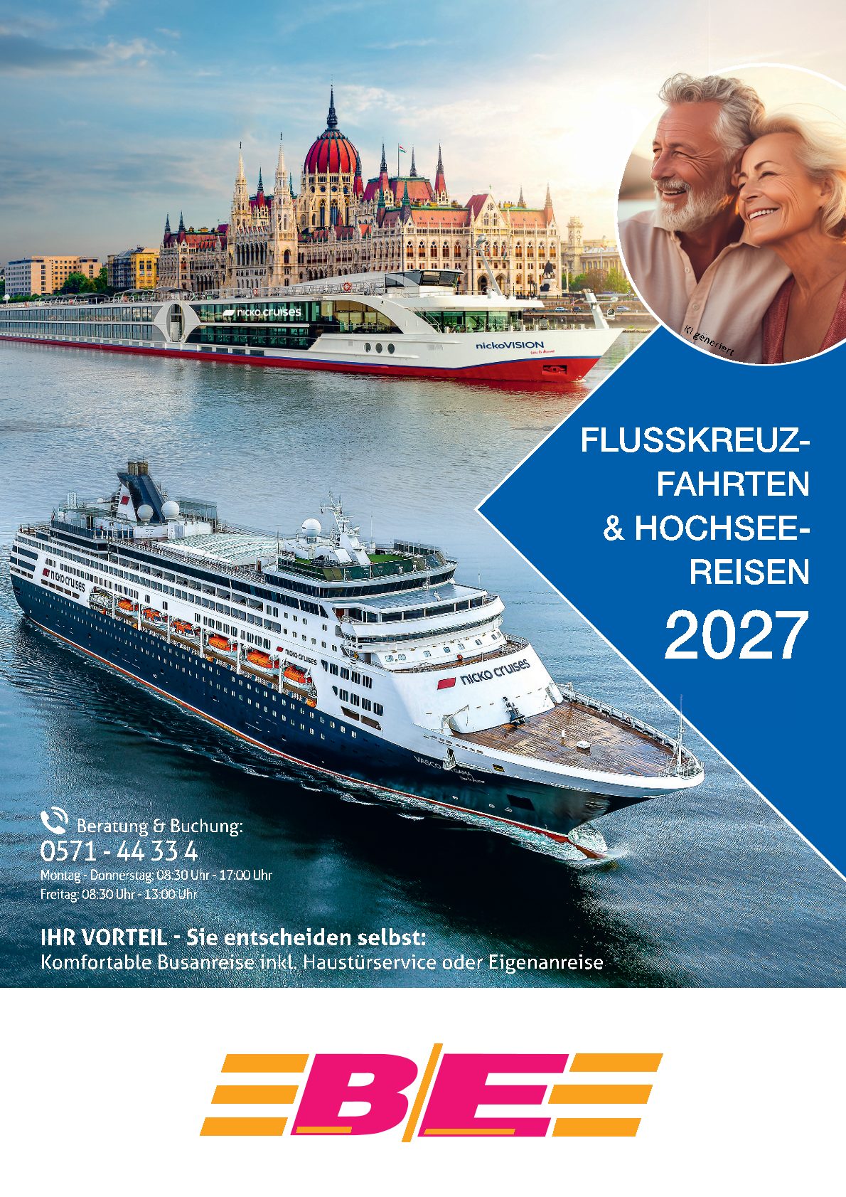 BE-Reisen Schiffsreisen 2027